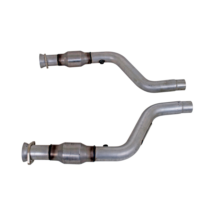 BBK 05-15 Dodge Challenger Charger Short Mid X Pipe w Catalytic Converters 2-3/4 For LT Headers AJ-USA, Inc