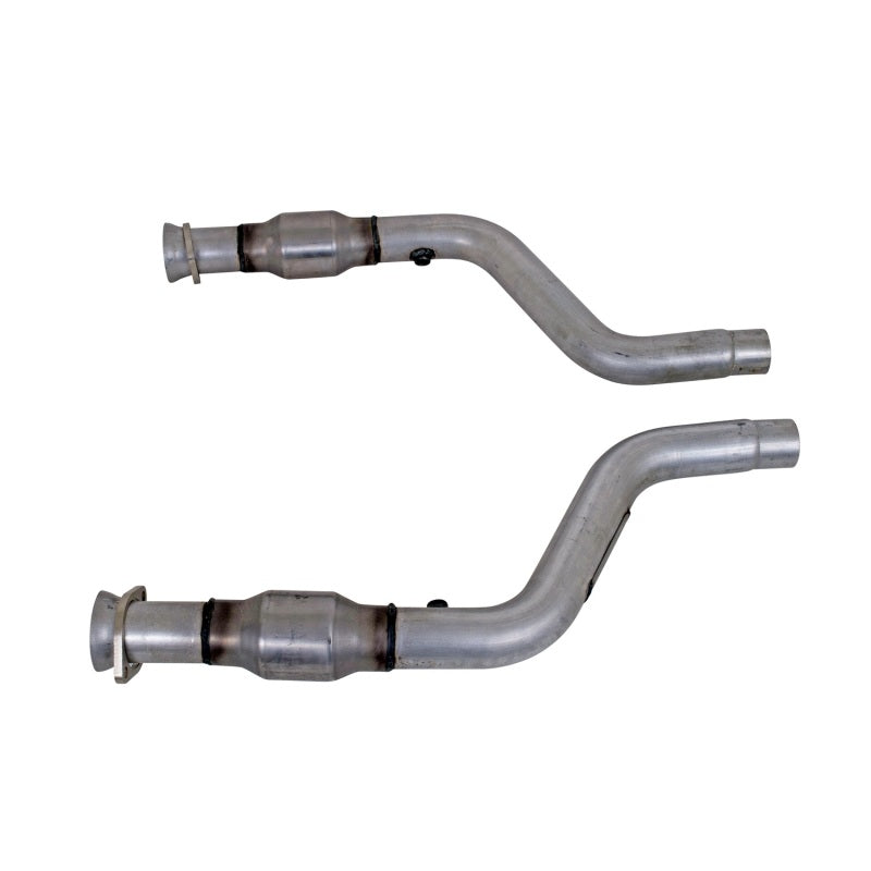 BBK 05-15 Dodge Challenger Charger Short Mid X Pipe w Catalytic Converters 2-3/4 For LT Headers AJ-USA, Inc