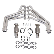 Load image into Gallery viewer, BBK 10-15 Camaro LS3 L99 Long Tube Exhaust Headers With Converters - 1-3/4 Silver Ceramic AJ-USA, Inc