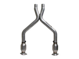 BBK 11-14 Mustang 3.7 V6 Short Mid X Pipe With Catalytic Converters 2-1/2 For BBK Long Tube Headers AJ-USA, Inc