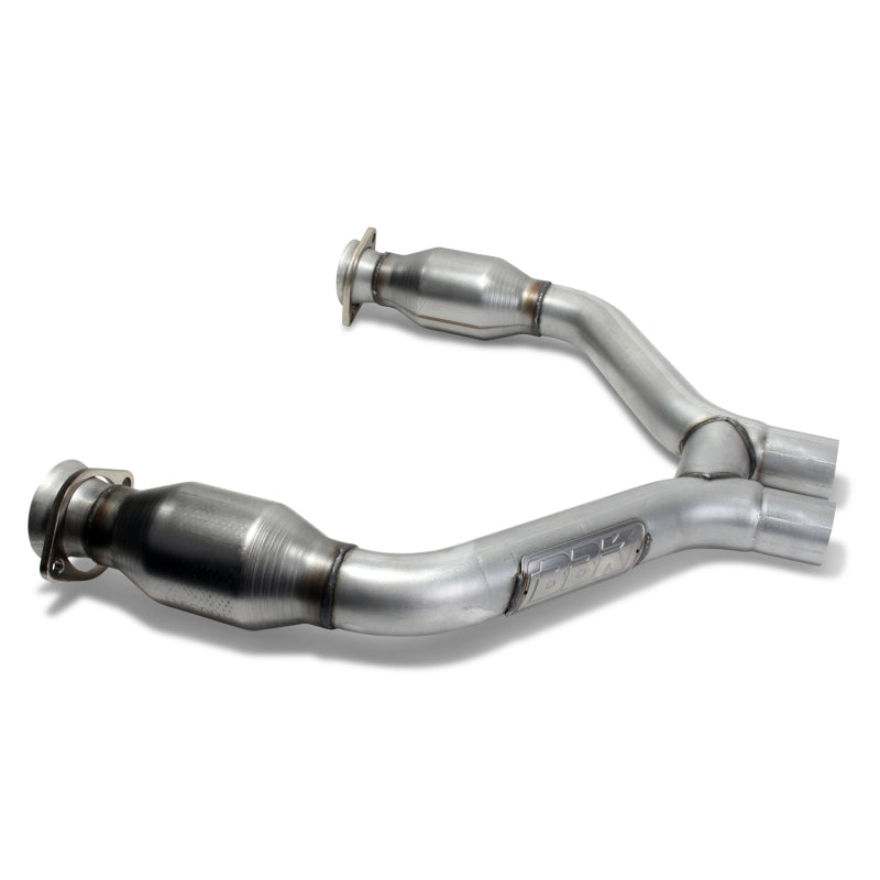 BBK 2015-16 Mustang V6 Short Mid H Pipe With Converters (To Be Used With 1642 Series Headers) AJ-USA, Inc