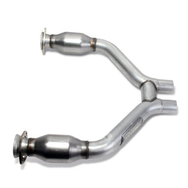 BBK 2015-16 Mustang V6 Short Mid H Pipe With Converters (To Be Used With 1642 Series Headers) AJ-USA, Inc