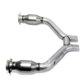 BBK 2015-16 Mustang V6 Short Mid H Pipe With Converters (To Be Used With 1642 Series Headers) AJ-USA, Inc