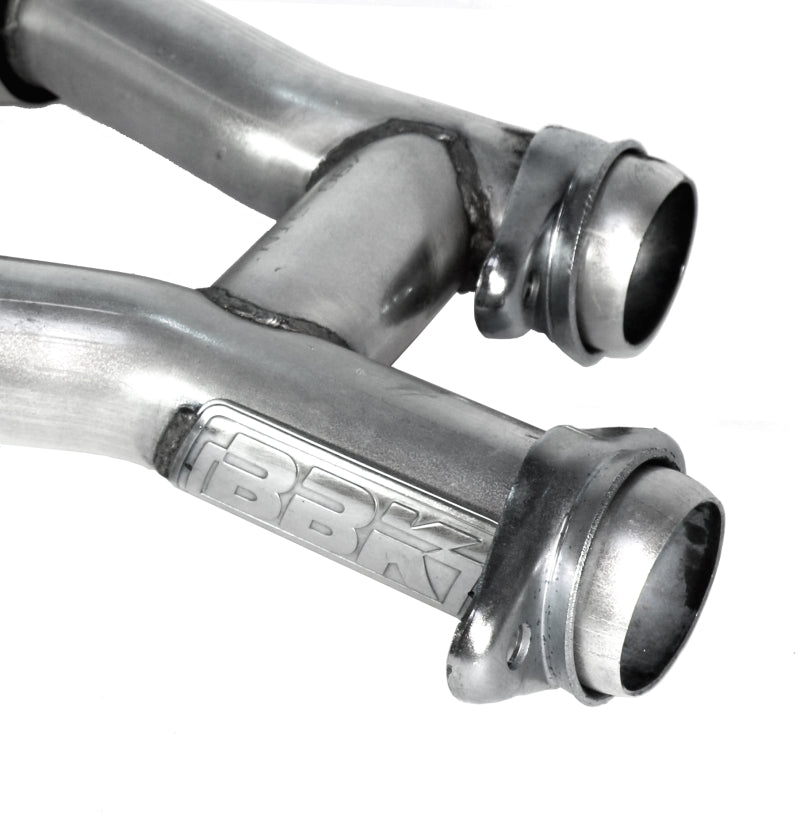 BBK 79-93 Mustang 5.0 Short Mid H Pipe With Catalytic Converters 2-1/2 For BBK Long Tube Headers AJ-USA, Inc