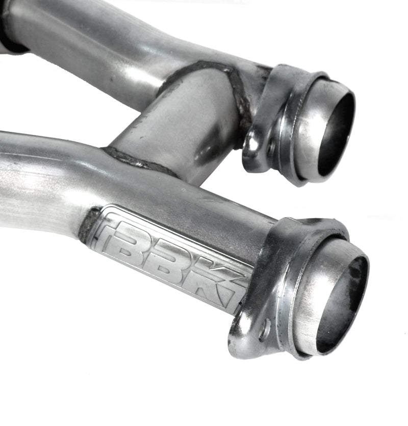 BBK 79-93 Mustang 5.0 Short Mid H Pipe With Catalytic Converters 2-1/2 For BBK Long Tube Headers AJ-USA, Inc