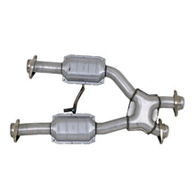Load image into Gallery viewer, BBK 79-93 Mustang 5.0 Short Mid X Pipe With Catalytic Converters 2-1/2 For BBK Long Tube Headers AJ-USA, Inc