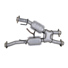 Load image into Gallery viewer, BBK 79-93 Mustang 5.0 Short Mid X Pipe w Catalytic Converters 2-1/2 For Automatic Long Tube Headers AJ-USA, Inc