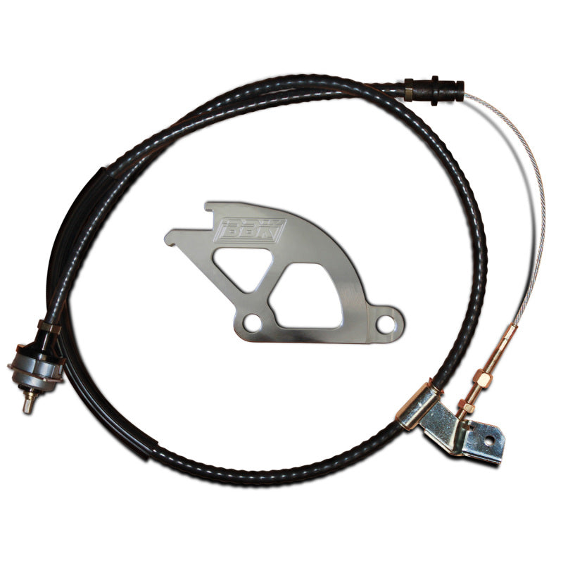 BBK 79-95 Mustang Adjustable Clutch Quadrant And Cable Kit AJ-USA, Inc