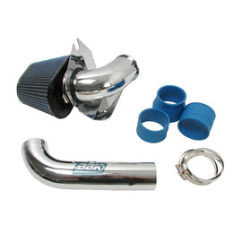 BBK 86-93 Mustang 5.0 Cold Air Intake Kit - Fenderwell Style - Chrome Finish AJ-USA, Inc