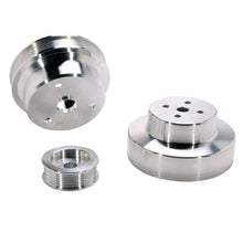 Load image into Gallery viewer, BBK 88-95 GM Truck 4.3 5.0 5.7 Underdrive Pulley Kit - Lightweight CNC Billet Aluminum (3pc) AJ-USA, Inc