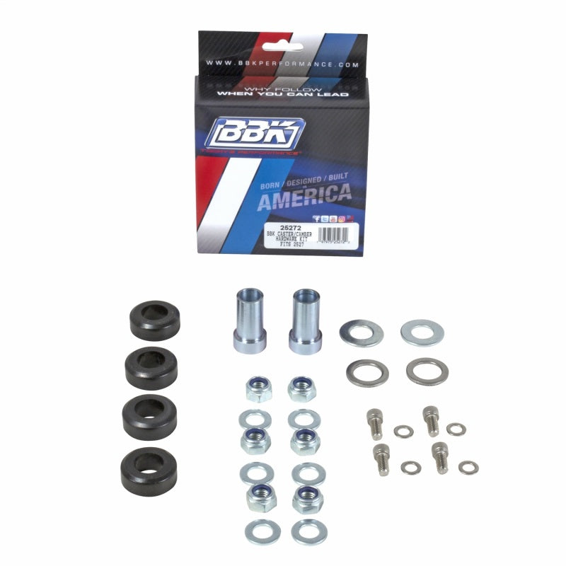 BBK 94-04 Mustang Caster Camber Plate Hardware Kit For BBK 2527 AJ-USA, Inc