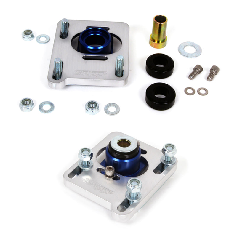 BBK 94-04 Mustang Caster Camber Plate Kit - Silver Anodized Finish AJ-USA, Inc