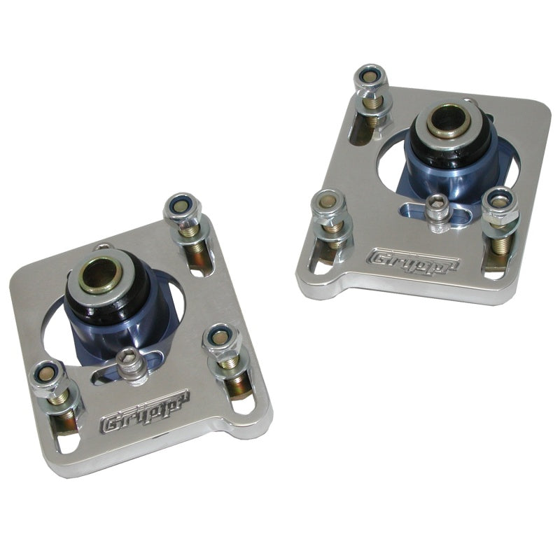 BBK 94-04 Mustang Caster Camber Plate Kit - Silver Anodized Finish AJ-USA, Inc