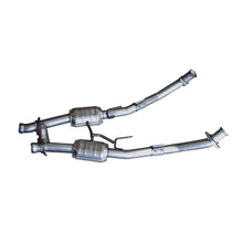 Load image into Gallery viewer, BBK 94-95 Mustang 5.0 High Flow H Pipe With Catalytic Converters - 2-1/2 AJ-USA, Inc