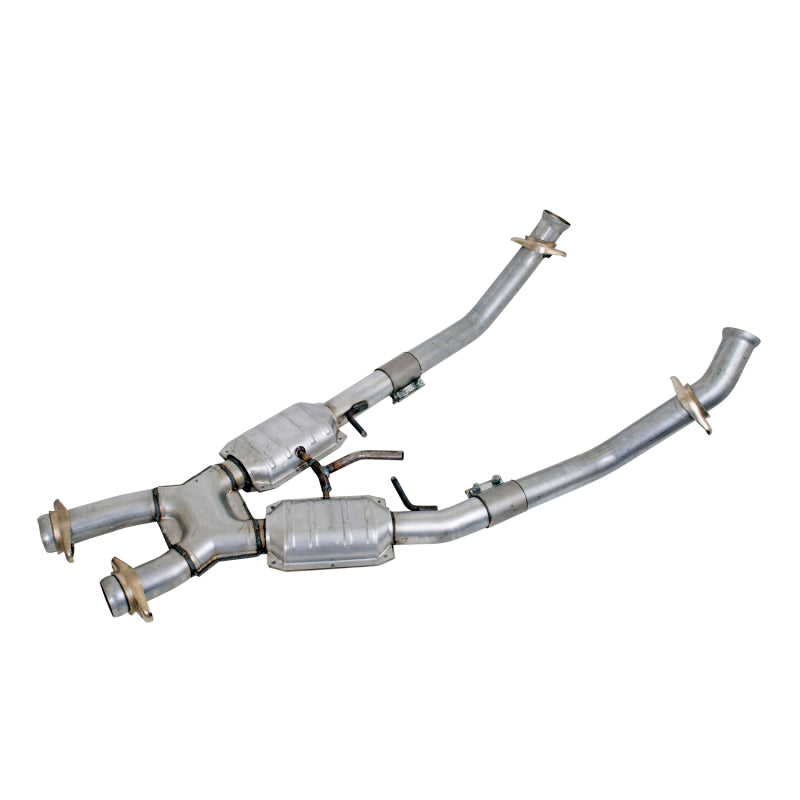BBK 94-95 Mustang 5.0 High Flow X Pipe With Catalytic Converters - 2-1/2 AJ-USA, Inc