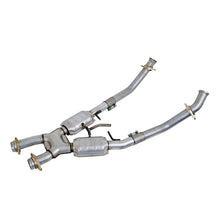 Load image into Gallery viewer, BBK 94-95 Mustang 5.0 High Flow X Pipe With Catalytic Converters - 2-1/2 AJ-USA, Inc
