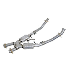 Load image into Gallery viewer, BBK 94-95 Mustang 5.0 High Flow X Pipe With Catalytic Converters - 2-1/2 AJ-USA, Inc