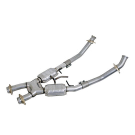 BBK 94-95 Mustang 5.0 High Flow X Pipe With Catalytic Converters - 2-1/2 AJ-USA, Inc