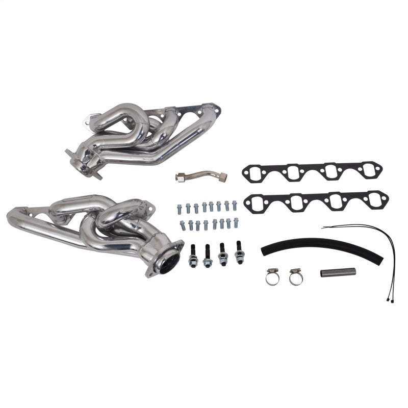 BBK 94-95 Mustang 5.0 Shorty Tuned Length Exhaust Headers - 1-5/8 Silver Ceramic AJ-USA, Inc