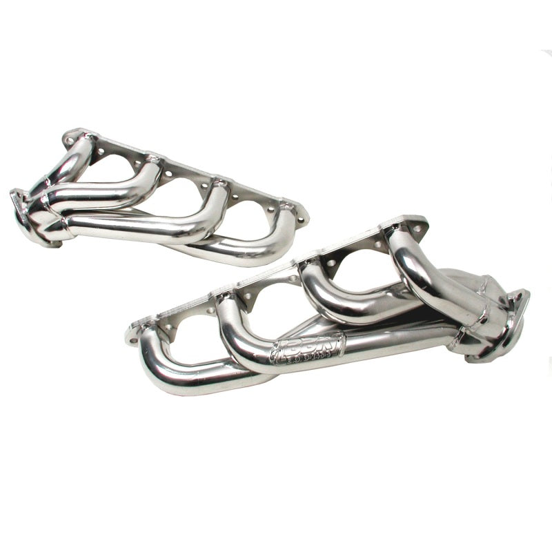 BBK 94-95 Mustang 5.0 Shorty Unequal Length Exhaust Headers - 1-5/8 Silver Ceramic AJ-USA, Inc