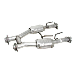 BBK 96-04 Mustang 4.6 GT / Cobra Short Mid H Pipe w Catalytic Converters 2-1/2 For Long Tube Headers AJ-USA, Inc