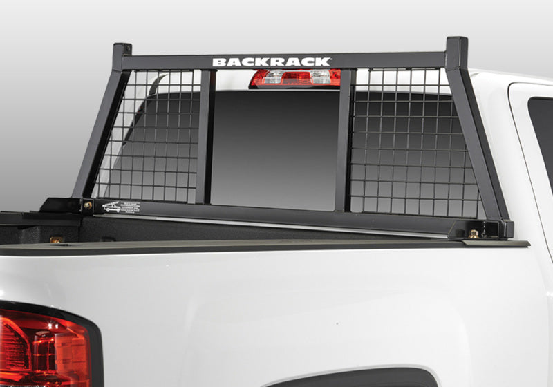 BackRack 17-21 Ford F250/350/450 (Aluminum Body) Half Safety Rack Frame Only Requires Hardware AJ-USA, Inc