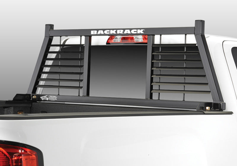BackRack 17-21 Ford F250/350/450 Half Louvered Rack Frame Only Requires Hardware AJ-USA, Inc