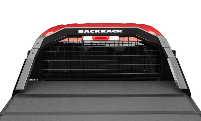 BackRack 2019-2022 Chevrolet Silverado 1500 / GMC Sierra 1500 Cab Safety Screen - Black AJ-USA, Inc