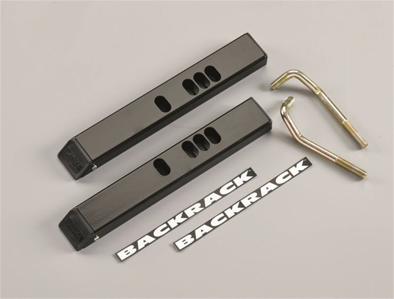 BackRack 2019+ Chevy/GMC Silverado Sierra HD Only Tonneau Cover Adaptors Low Profile 1in Riser AJ-USA, Inc