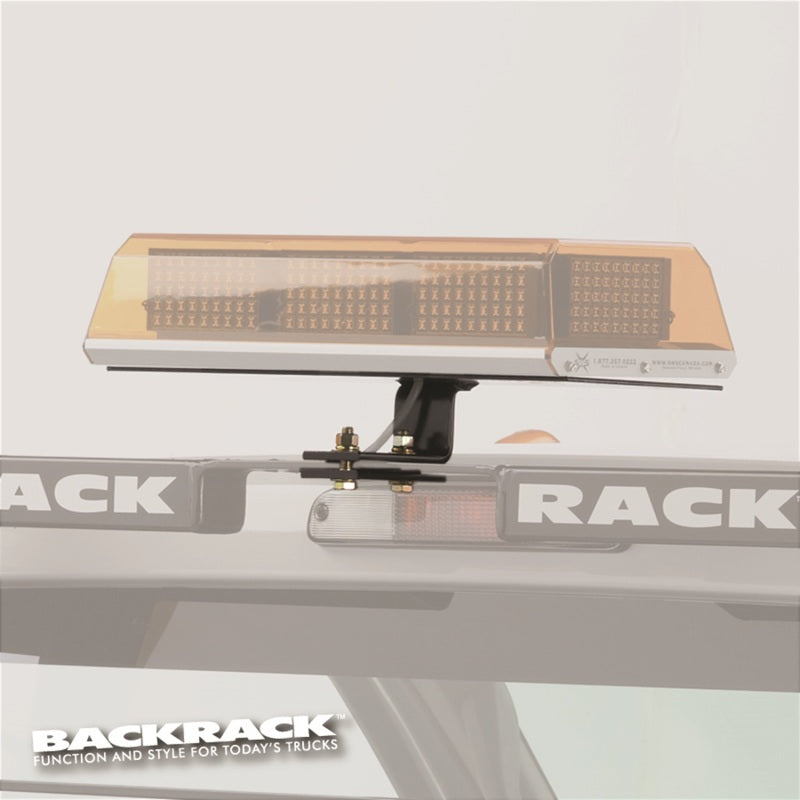 BackRack Light Bracket 16in x 7in Base Center Mount AJ-USA, Inc