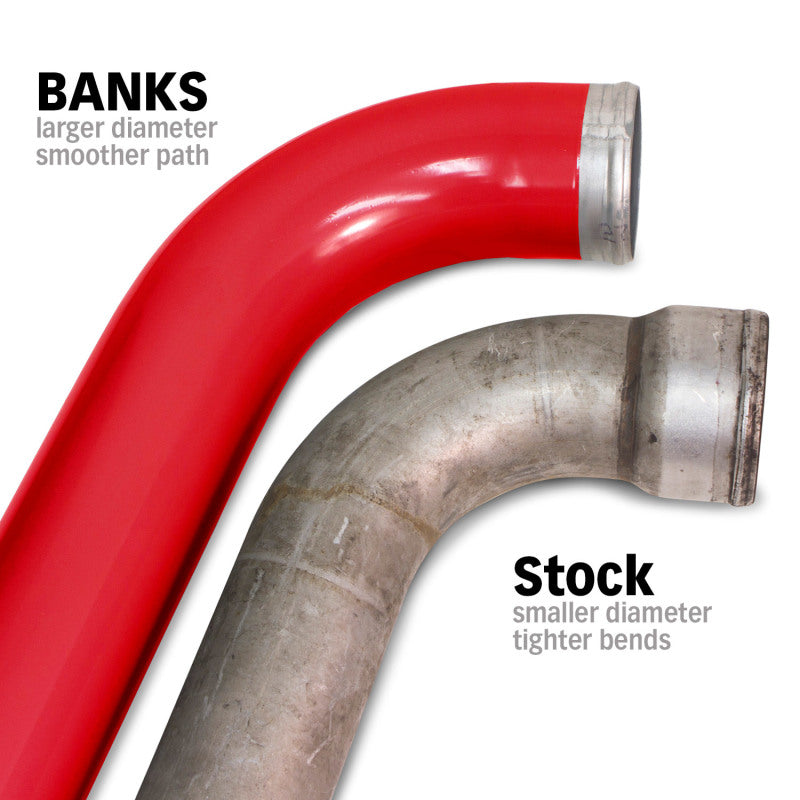 Banks 07-09 Ram 6.7L Diesel Boost Tube System - Driver Side AJ-USA, Inc