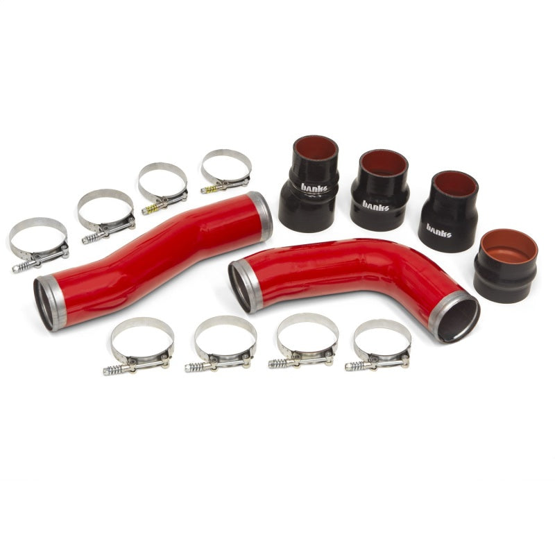 Banks 10-12 Ram 6.7L Diesel OEM Replacement Cold Boost Tubes - Red AJ-USA, Inc
