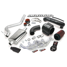 Banks Power 00-03 Jeep 4.0L Wrangler PowerPack System - SS Single Exhaust w/ Black Tip AJ-USA, Inc