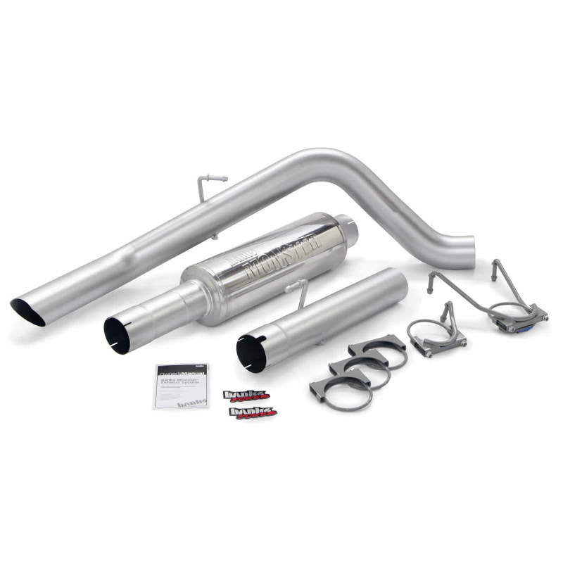 Banks Power 03-04 Dodge 5.9L w/4in Catted Outlet Monster Sport Exhaust System AJ-USA, Inc