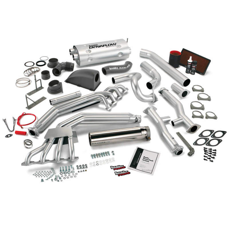 Banks Power 05-08 GM 8.1L Mh-W24 (L-Exit) PowerPack System AJ-USA, Inc