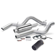 Load image into Gallery viewer, Banks Power 06-07 Chevy 6.6L ECSB Monster Exhaust System - SS Single Exhaust w/ Black Tip AJ-USA, Inc