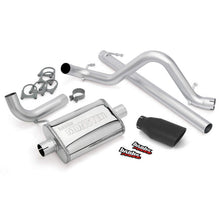 Load image into Gallery viewer, Banks Power 07-11 Jeep 3.8L Wrangler - 2dr Monster Exhaust System - SS Single Exhaust w/ Black Tip AJ-USA, Inc