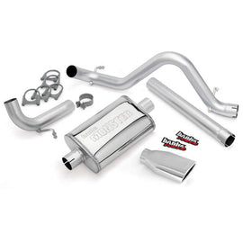 Banks Power 12-15 Jeep 3.6L Wrangler (All) - 4dr Monster Exh Sys - SS Single Exh w/ Chrome Tip AJ-USA, Inc