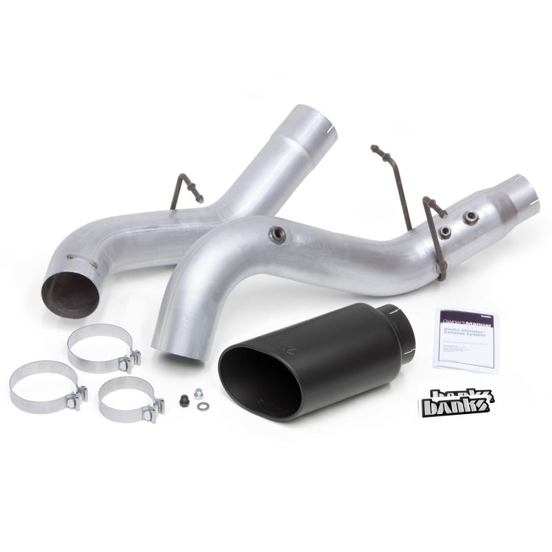 Banks Power 17-19 Chevy Duramax L5P 2500/3500 Monster Exhaust System w/ Black Tip AJ-USA, Inc