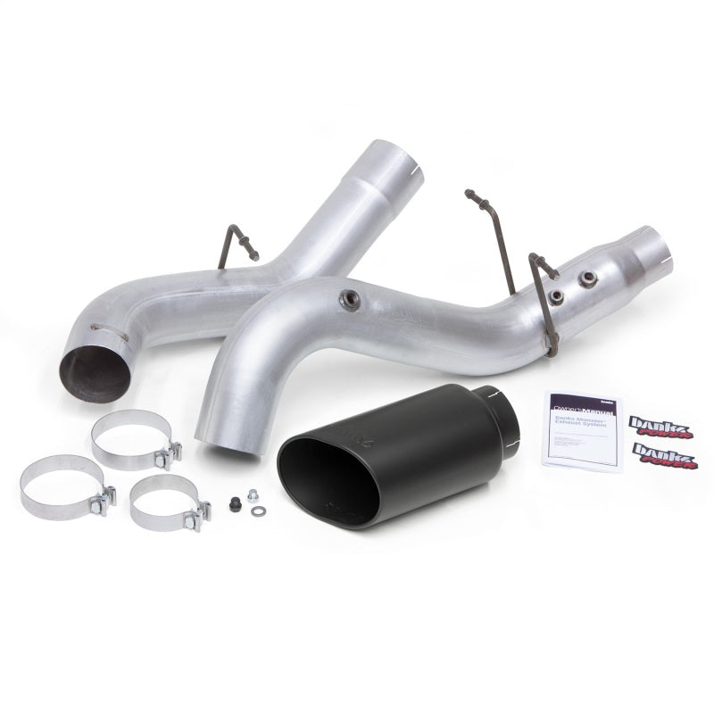 Banks Power 17-19 Chevy Duramax L5P 2500/3500 Monster Exhaust System w/ Black Tip AJ-USA, Inc