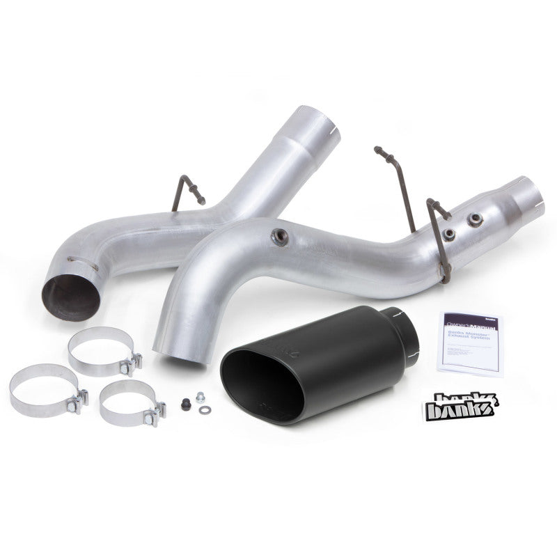 Banks Power 17-19 Chevy Duramax L5P 2500/3500 Monster Exhaust System w/ Black Tip AJ-USA, Inc