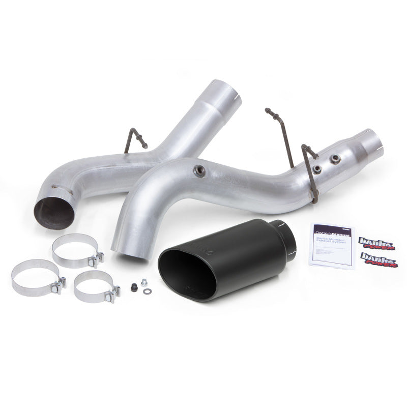 Banks Power 17-19 Chevy Duramax L5P 2500/3500 Monster Exhaust System w/ Black Tip AJ-USA, Inc