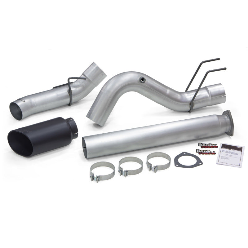 Banks Power 2017 Ford 6.7L 5in Monster Exhaust System - Single Exhaust w/ Black Tip AJ-USA, Inc