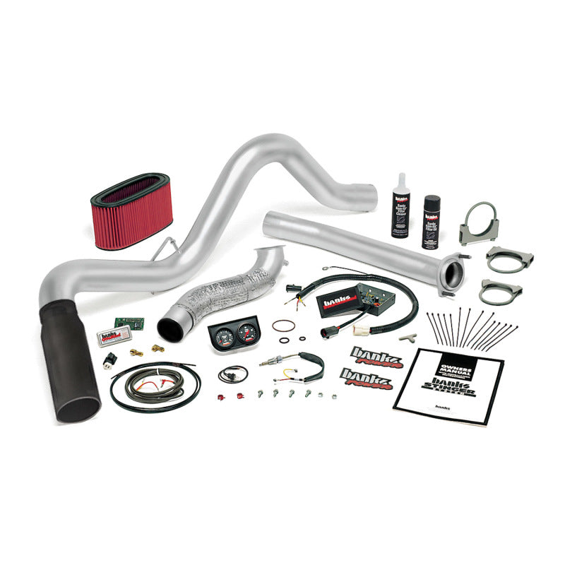 Banks Power 94-95.5 Ford 7.3L Man Stinger System - SS Single Exhaust w/ Black Tip AJ-USA, Inc