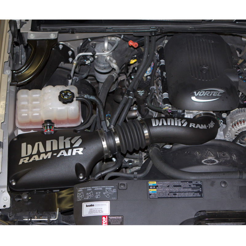 Banks Power 99-08 Chev/GMC 1500-W/Elec Fan Ram-Air Intake System - Dry Filter AJ-USA, Inc