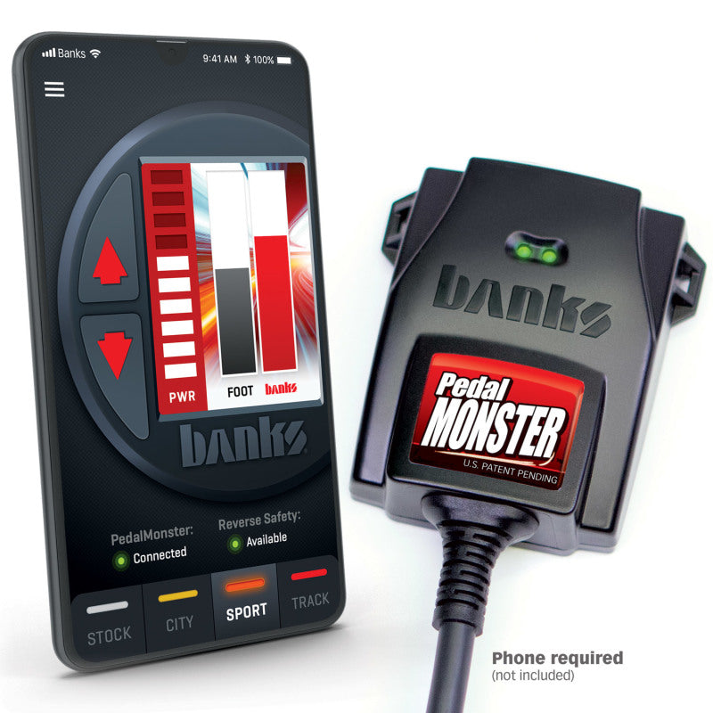 Banks Power Pedal Monster Kit (Stand-Alone) - Molex MX64 - 6 Way - Use w/Phone AJ-USA, Inc