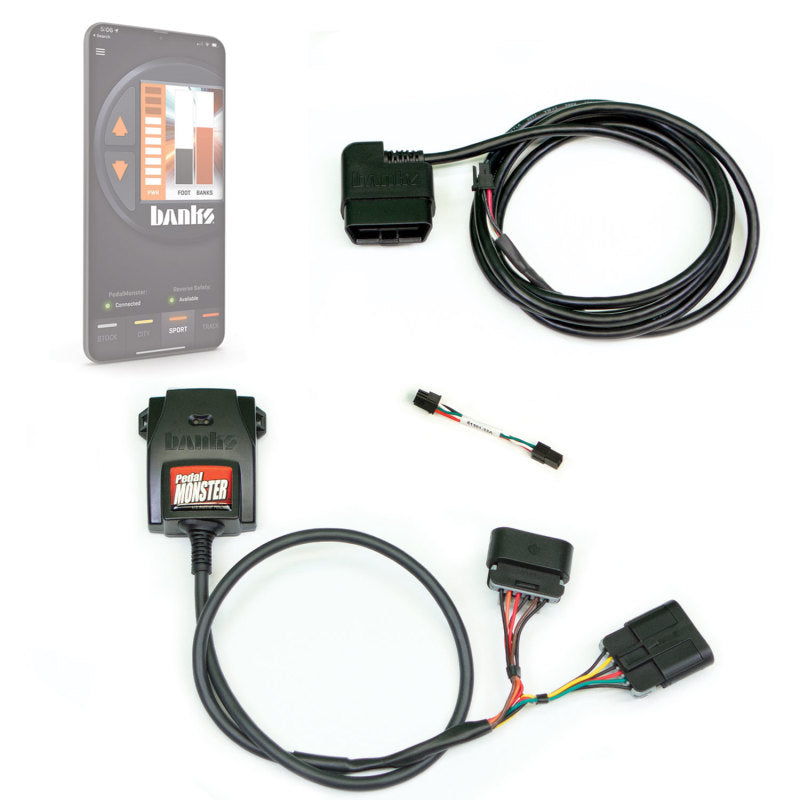 Banks Power Pedal Monster Throttle Sensitivity Booster (Standalone) - 07.5-19 GM 2500/3500 AJ-USA, Inc