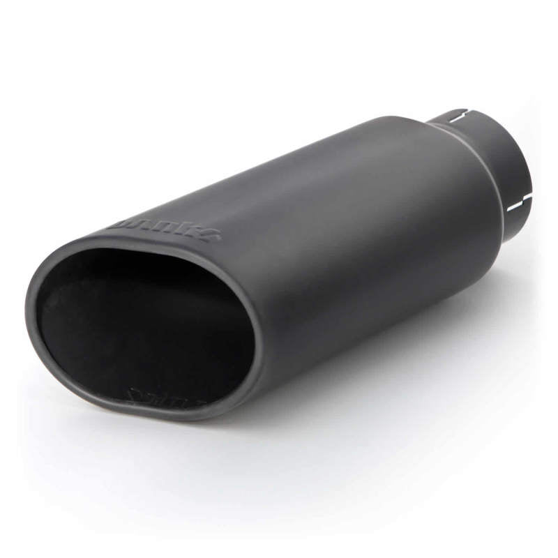 Banks Power Tailpipe Tip Kit - SS Obround Slash Cut - Black - 3.5in Tube - 4.38in X 5.25in X 13.38in AJ-USA, Inc