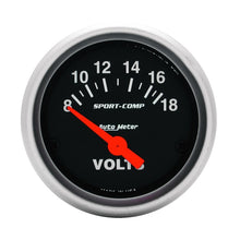 Load image into Gallery viewer, Autometer Sport-Comp 70-72 Chevelle/ El Camino/ Malibu Dash Kit 6pc Tach/ MPH/ Fuel/ Oil/ WTMP/ Volt