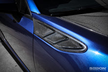 Load image into Gallery viewer, Seibon 12-13 BRZ/FRS FR Style Carbon Fiber Fender Ducts (Pair)